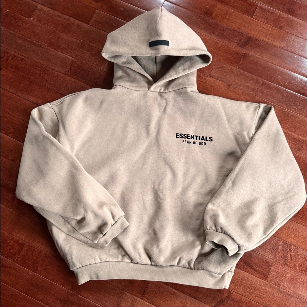Essentials Fear of God Hoodie in Beige